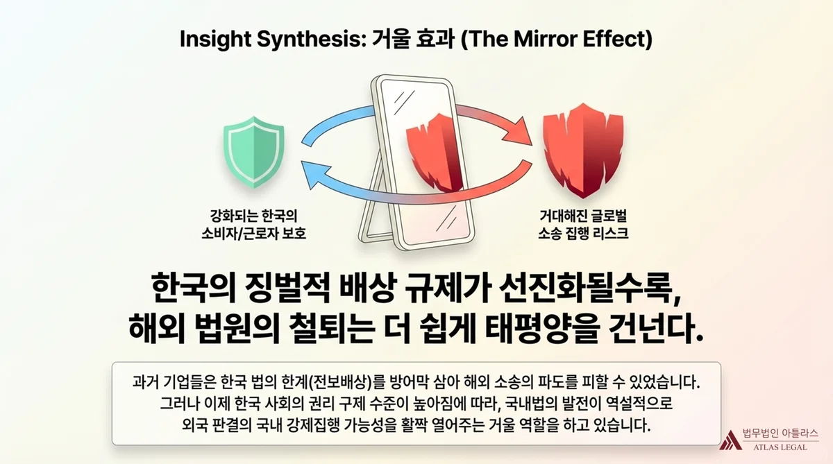 Atlas Legal - Expanding Punitive Damages Ecosystem in Korean Law 한국 징벌적 배상 생태계 확장 피라미드 — 3배·5배·10배 배상 규율 영역 도식